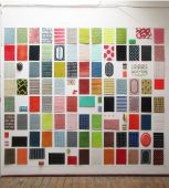 installation of 112 items, 290 x 250 cm