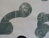 grijsoptekening II - gouache/drawing - 77 x 57cm
